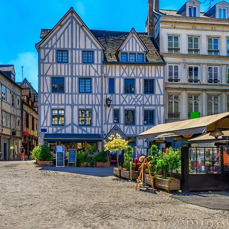 The Flaubert Flat And Car Park In The Town Centre * Rouen