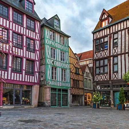The Flaubert Flat And Car Park In The Town Centre Rouen